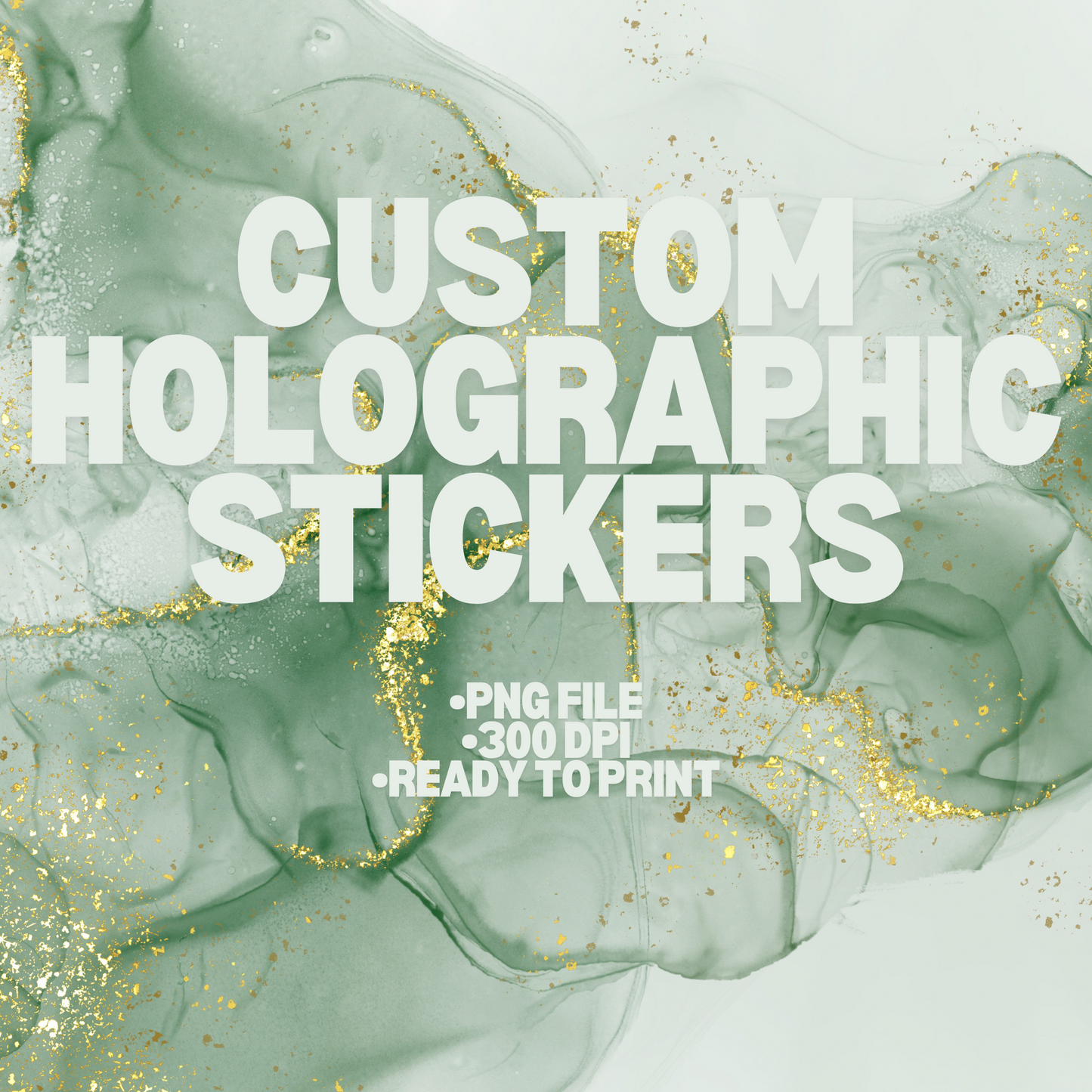 CUSTOM HOLOGRAPHIC STICKERS
