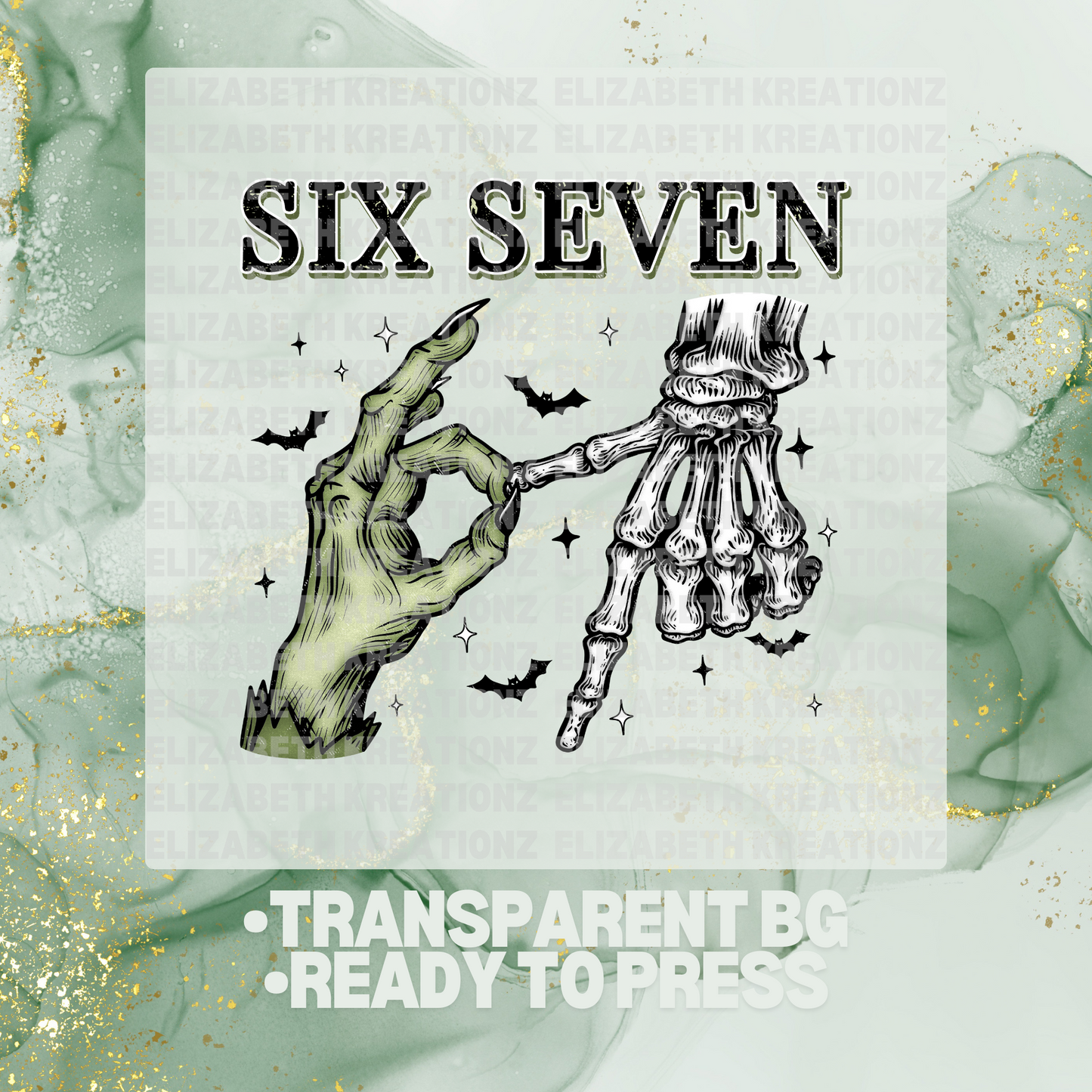 SIX SEVEN 6-7 DTF TRANSFER