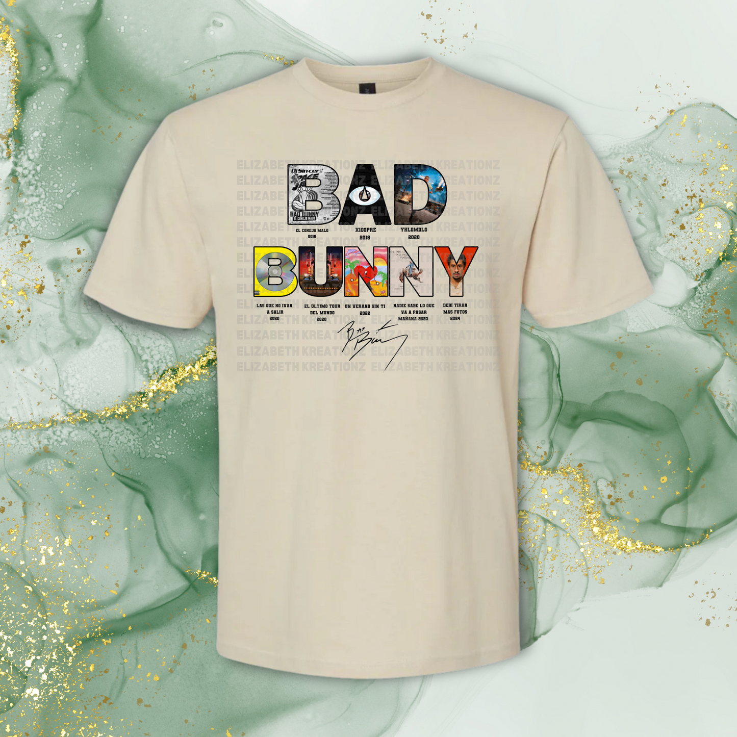 BAD BUNNY ALBUM COVER SHIRT