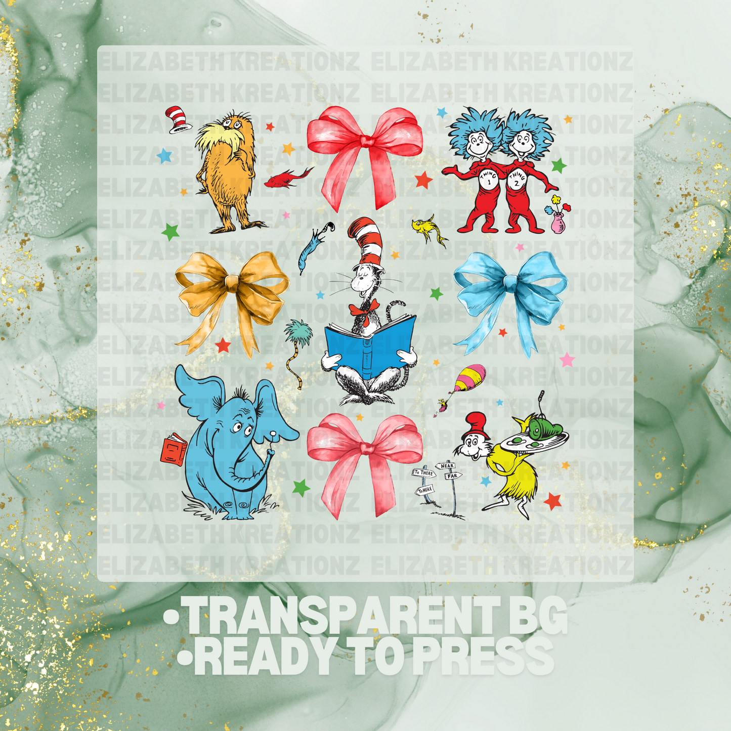 COQUETTE BOW & FRIENDS DTF TRANSFER