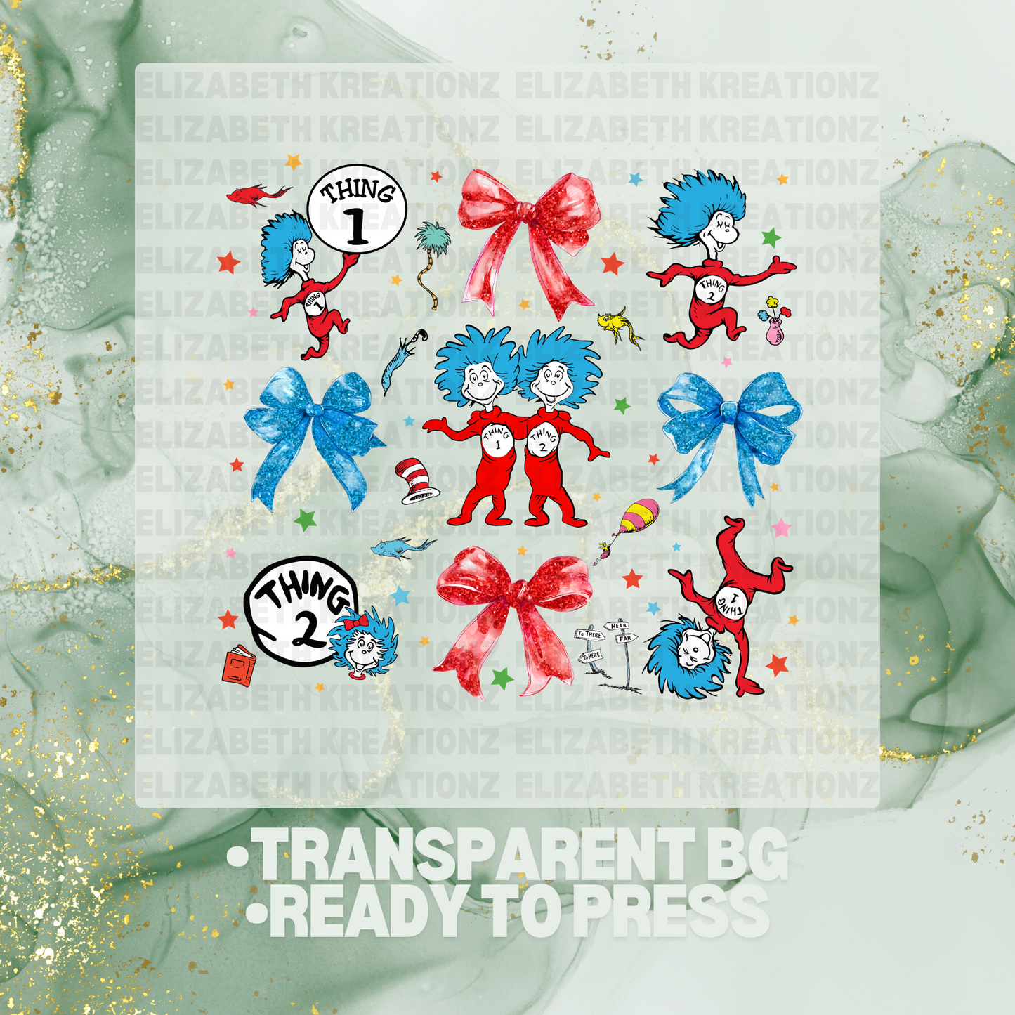 COQUETTE BOW & FRIENDS DTF TRANSFER