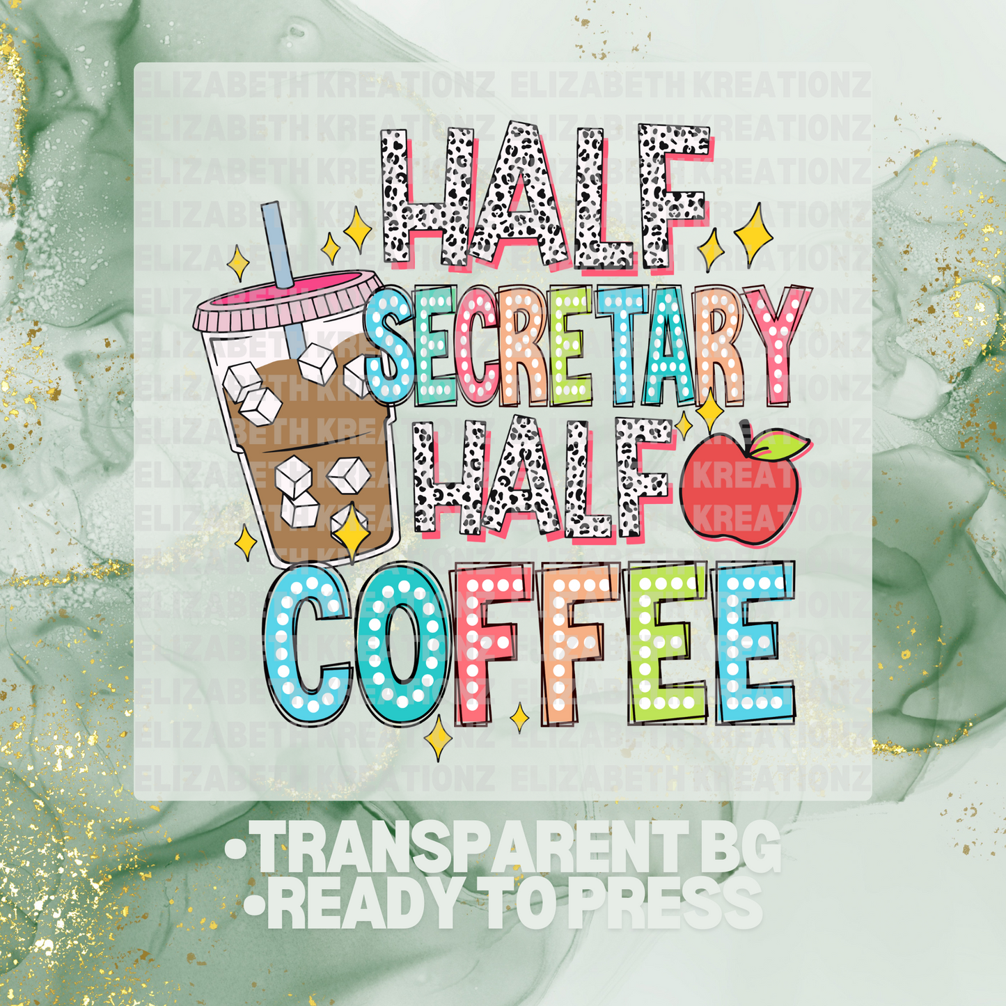 HALF SECRETARY DTF TRANSFER