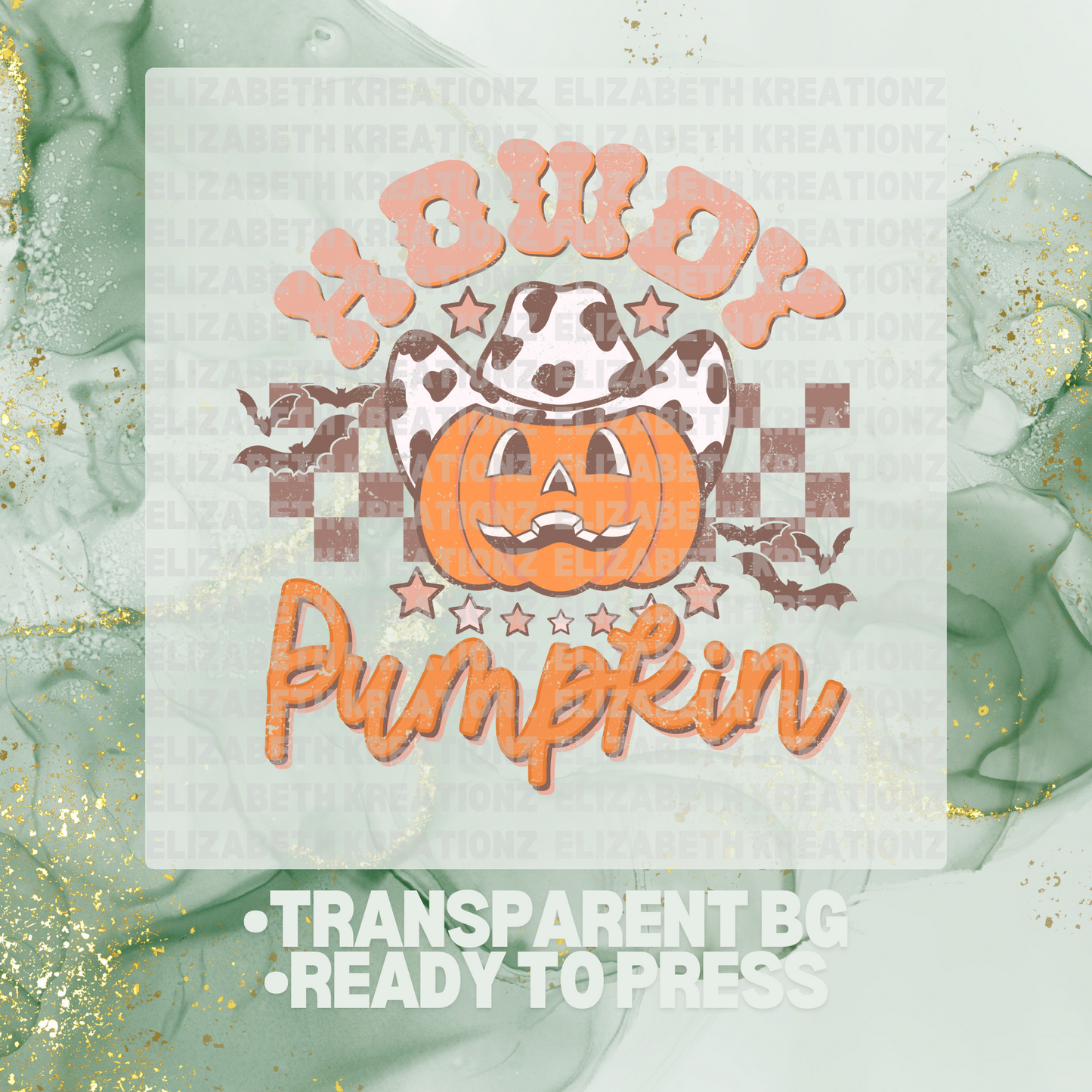 HOWDY PUMPKIN DTF TRANSFER