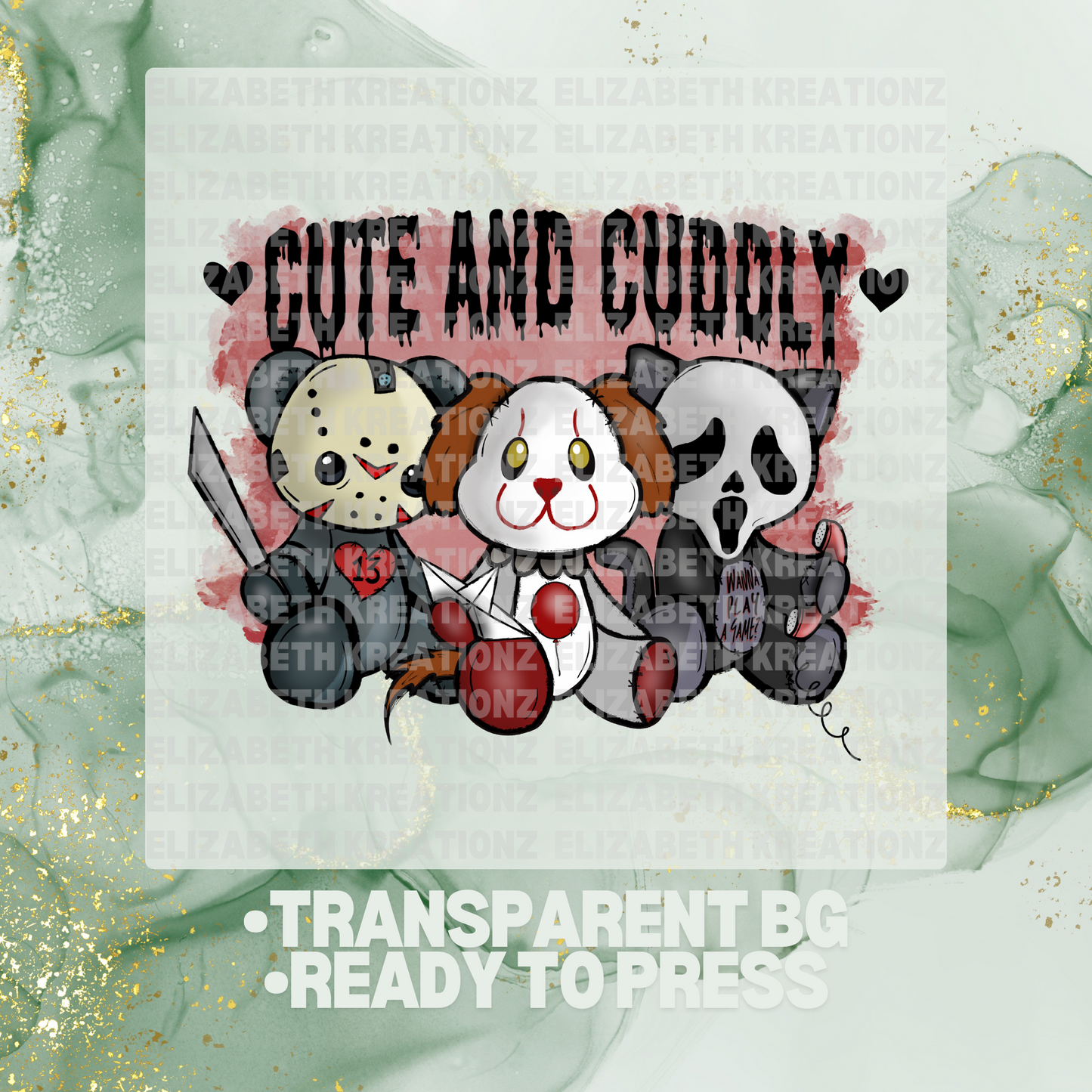 CUTE & CUDDLY DTF TRANSFER