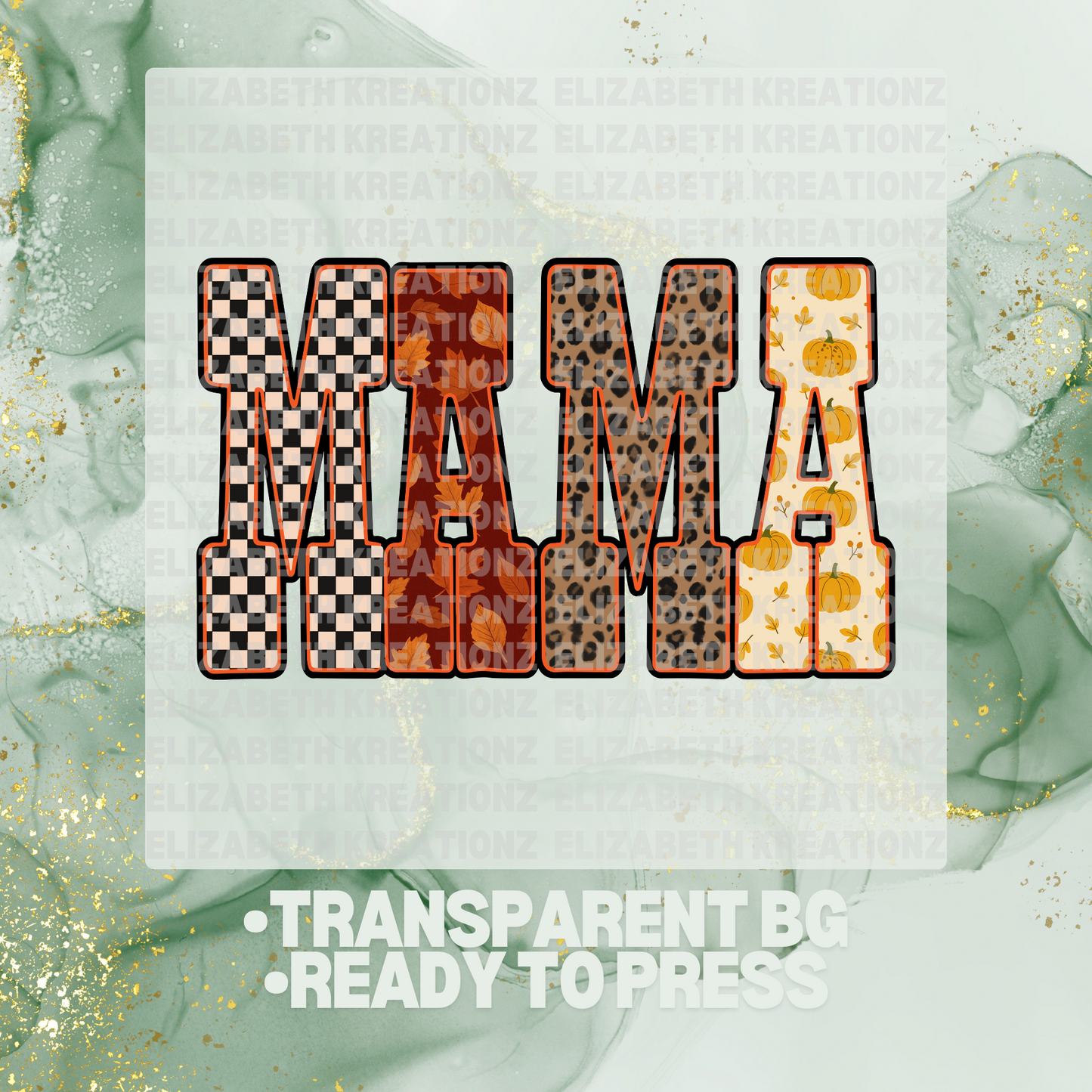 MAMA FALL DTF TRANSFER
