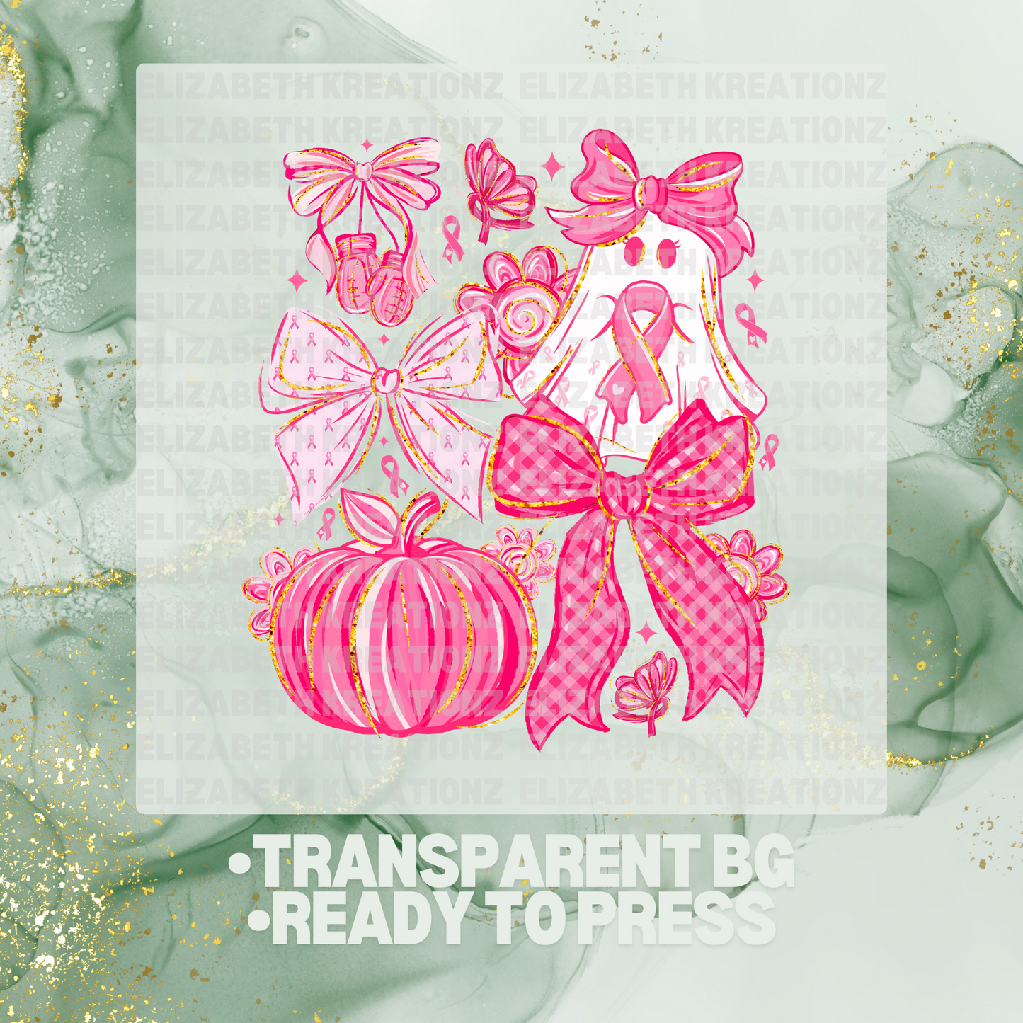 PINK FALL DTF TRANSFER