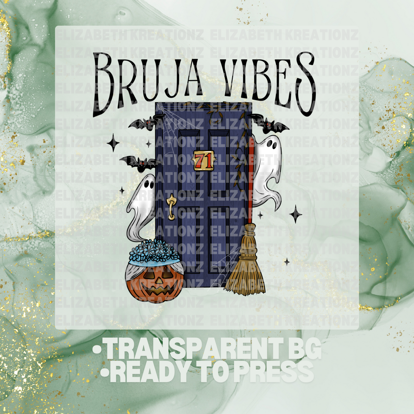 BRUJA VIBES DTF TRANSFER
