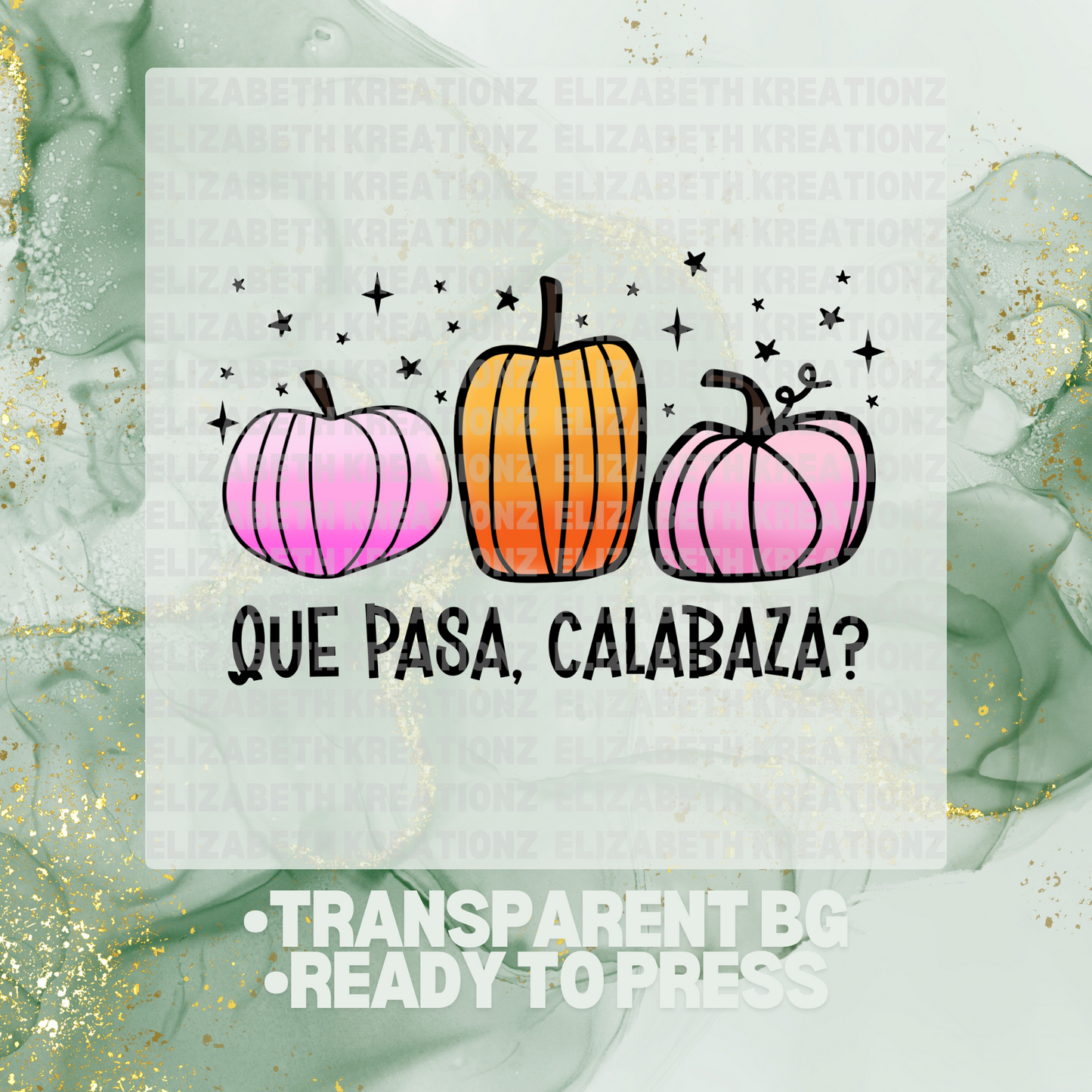 CALABAZA DTF TRANSFER