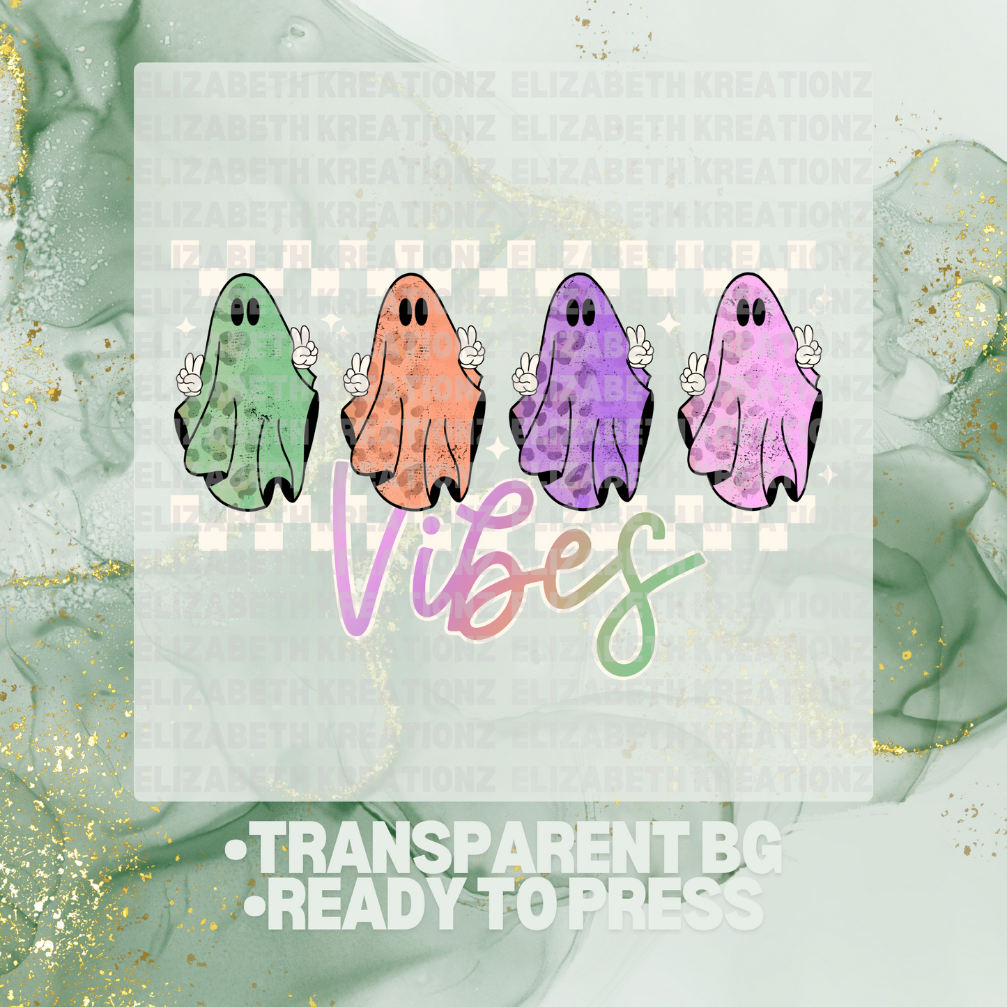 GHOSTY VIBES DTF TRANSFER