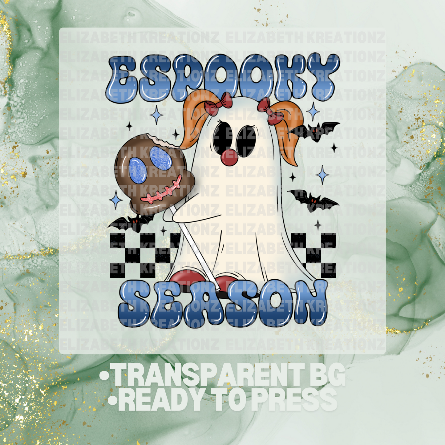 ESPOOKY PAYASOS DTF TRANSFER