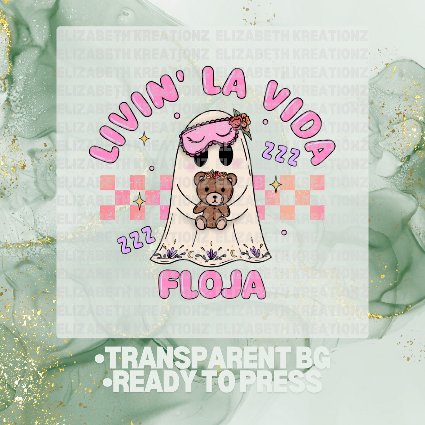 FLOJA GHOUL DTF TRANSFER
