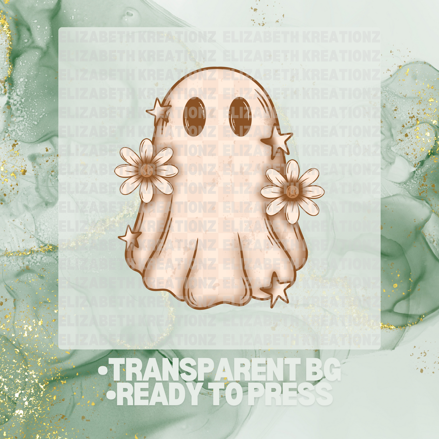 RETRO GHOSTY DTF TRANSFER