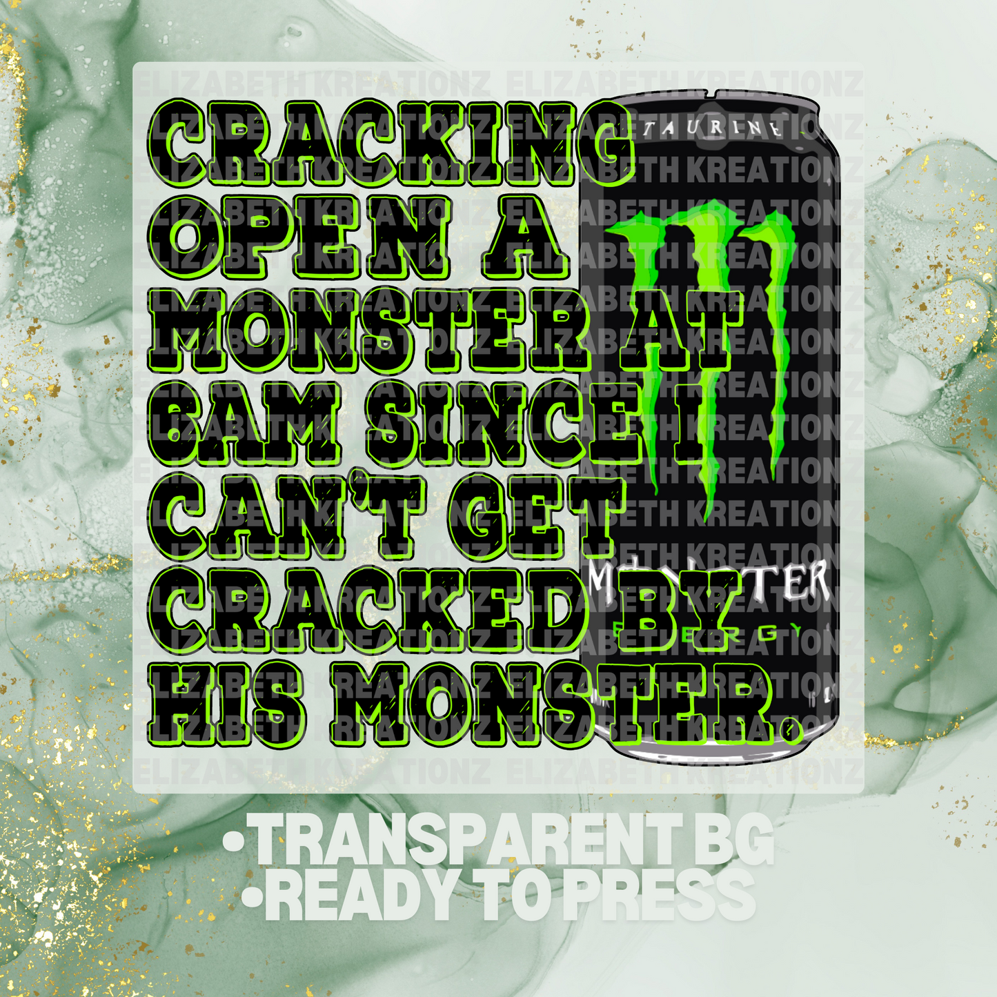 HIS MONSTER DTF TRANSFER