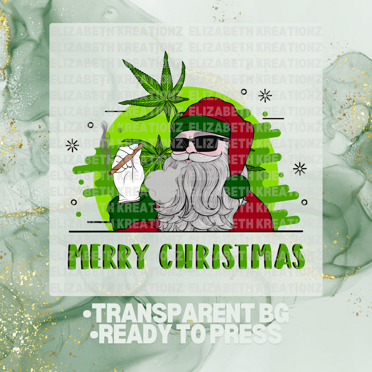 MARYJ SANTA DTF TRANSFER