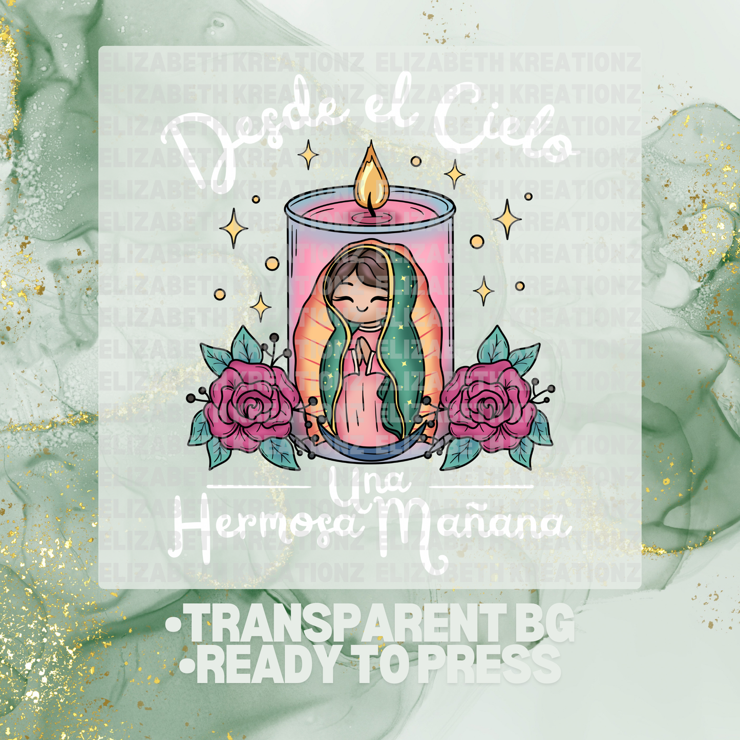 VIRGENCITA DTF TRANSFER