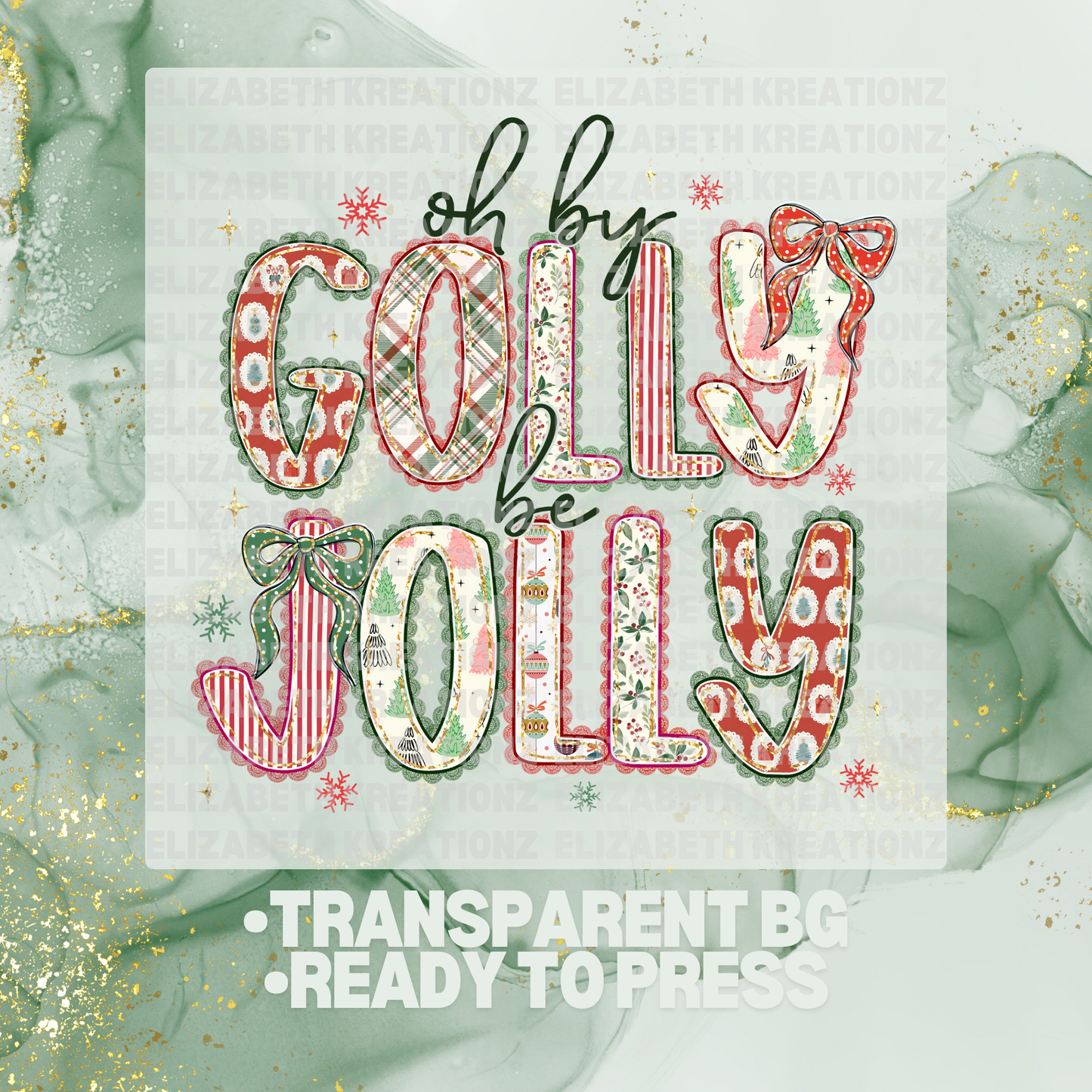 GOLLY JOLLY DTF TRANSFER