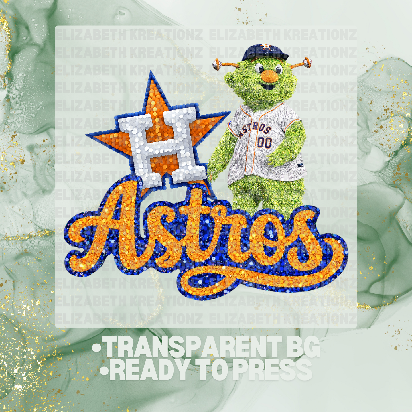 ASTROS SEQUIN ORBIT DTF TRANSFER