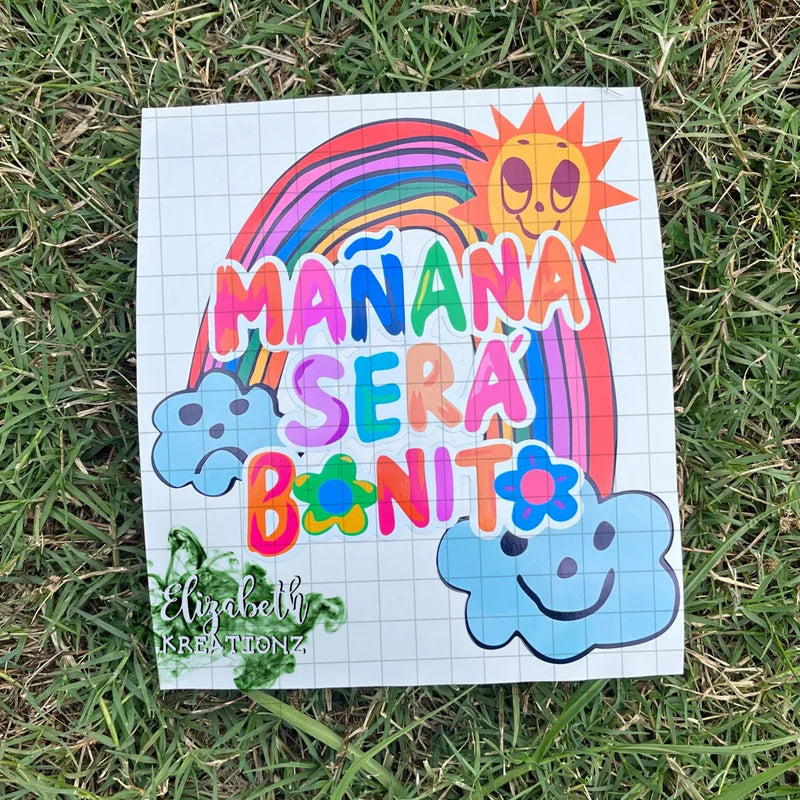 MSB RAINBOW CAR DECAL