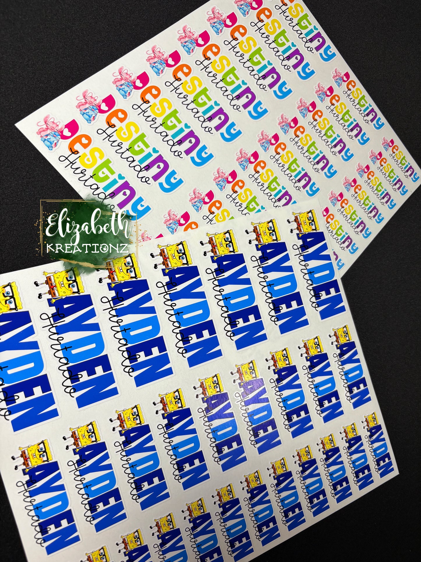 CUSTOM SCHOOL LABELS