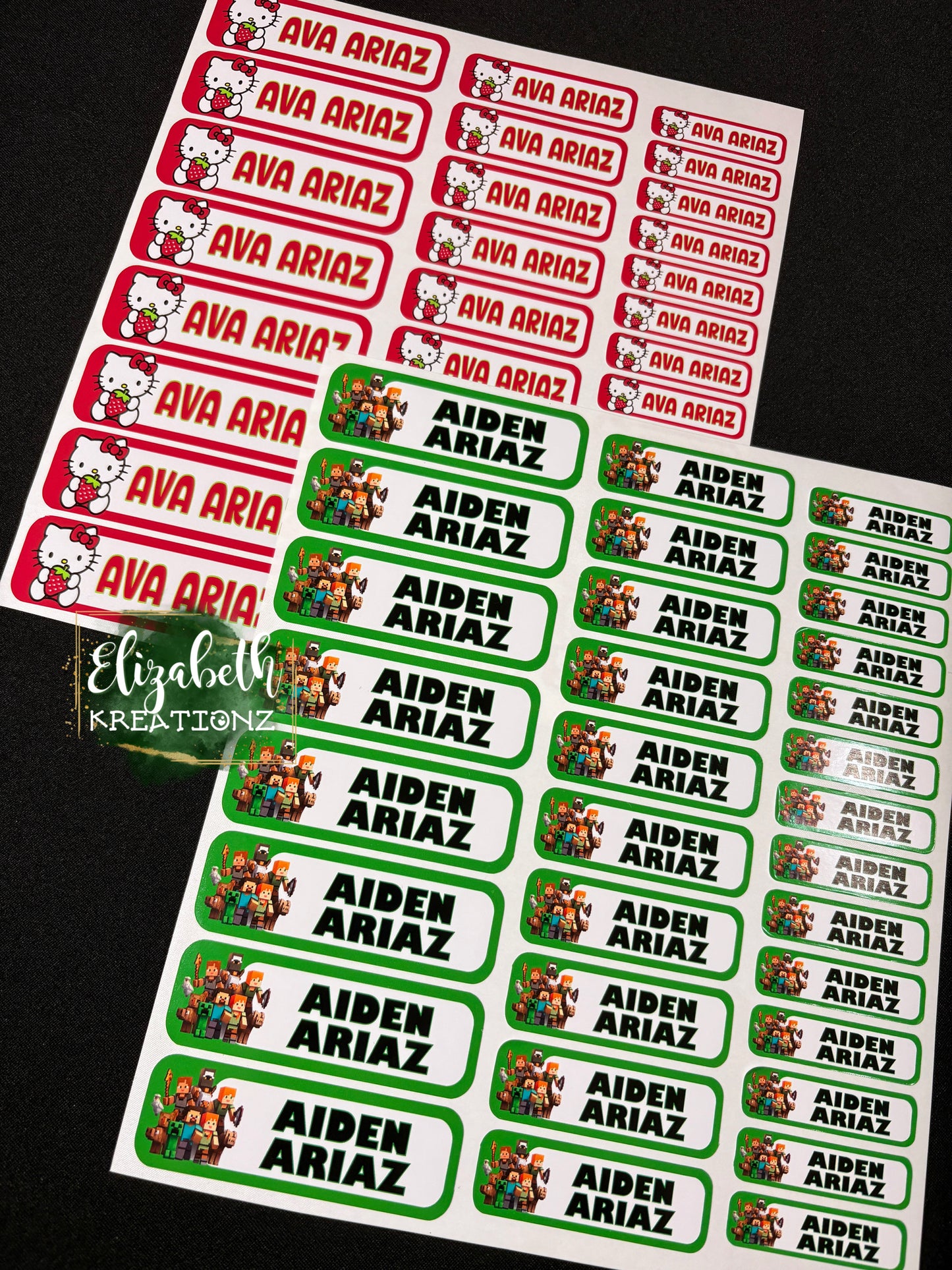 CUSTOM SCHOOL LABELS
