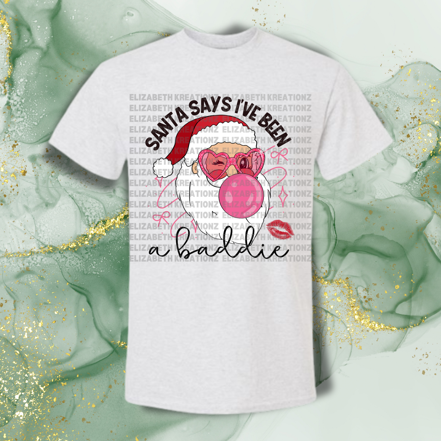 CHRISTMAS BADDIE SHIRT