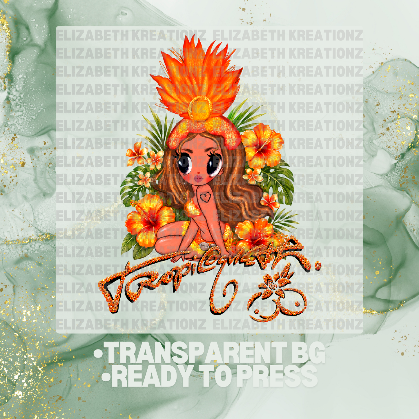 DOLL TROPICOQUETA DTF TRANSFER