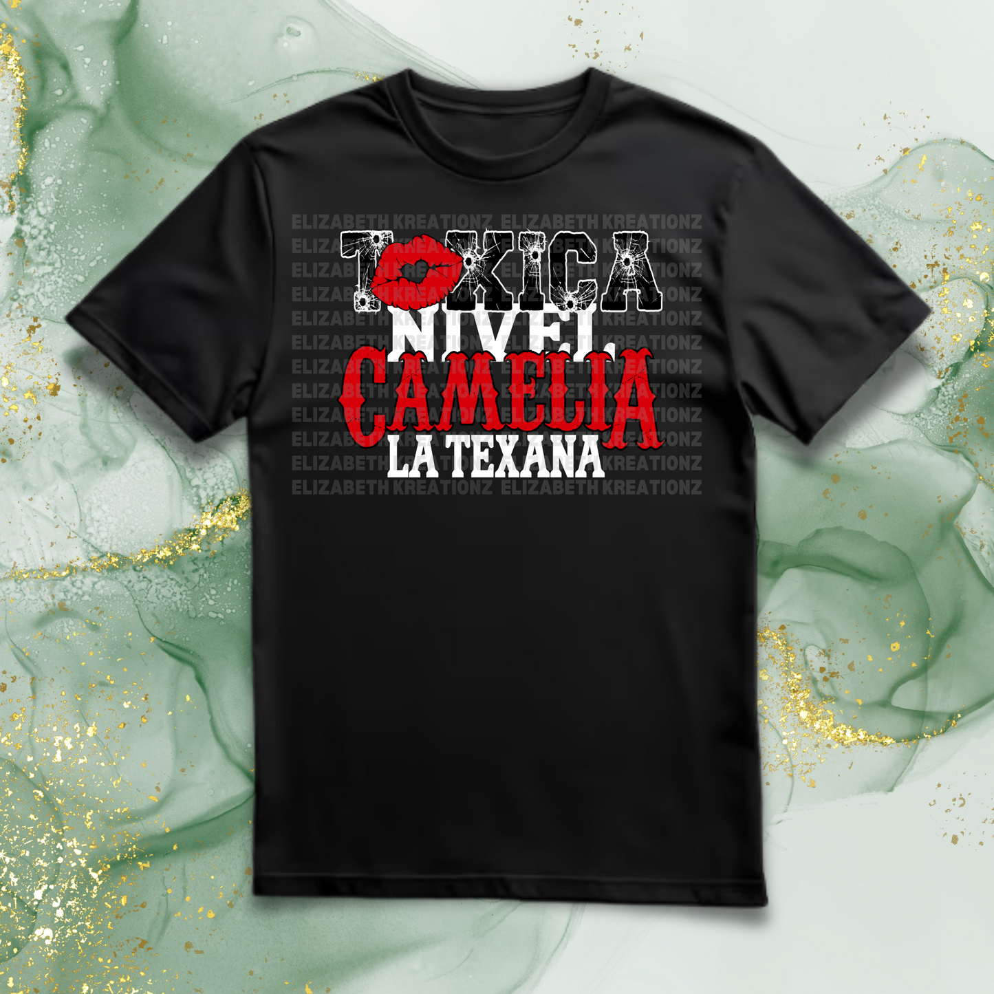 CHINGONA/TOXICA NIVEL CAMELIA SHIRT