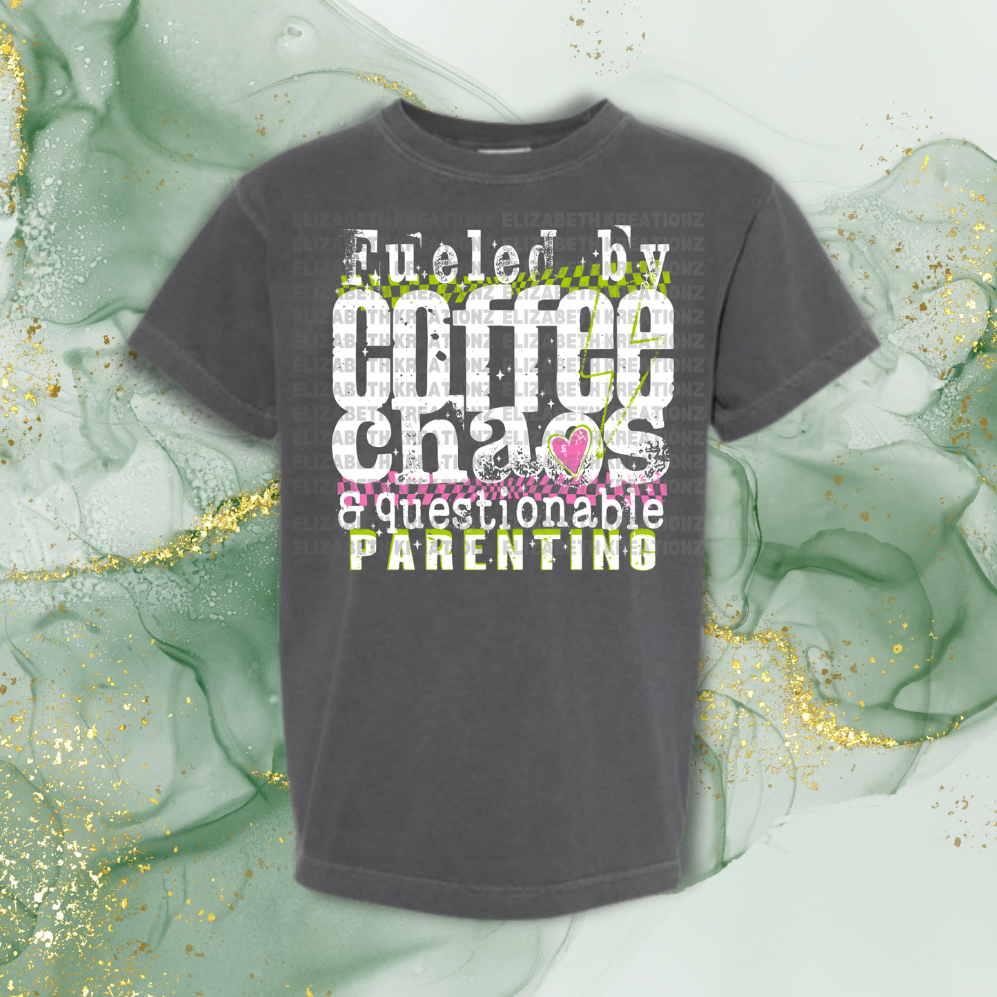 FUELED BY COFFEE & CHAOS SHIRT