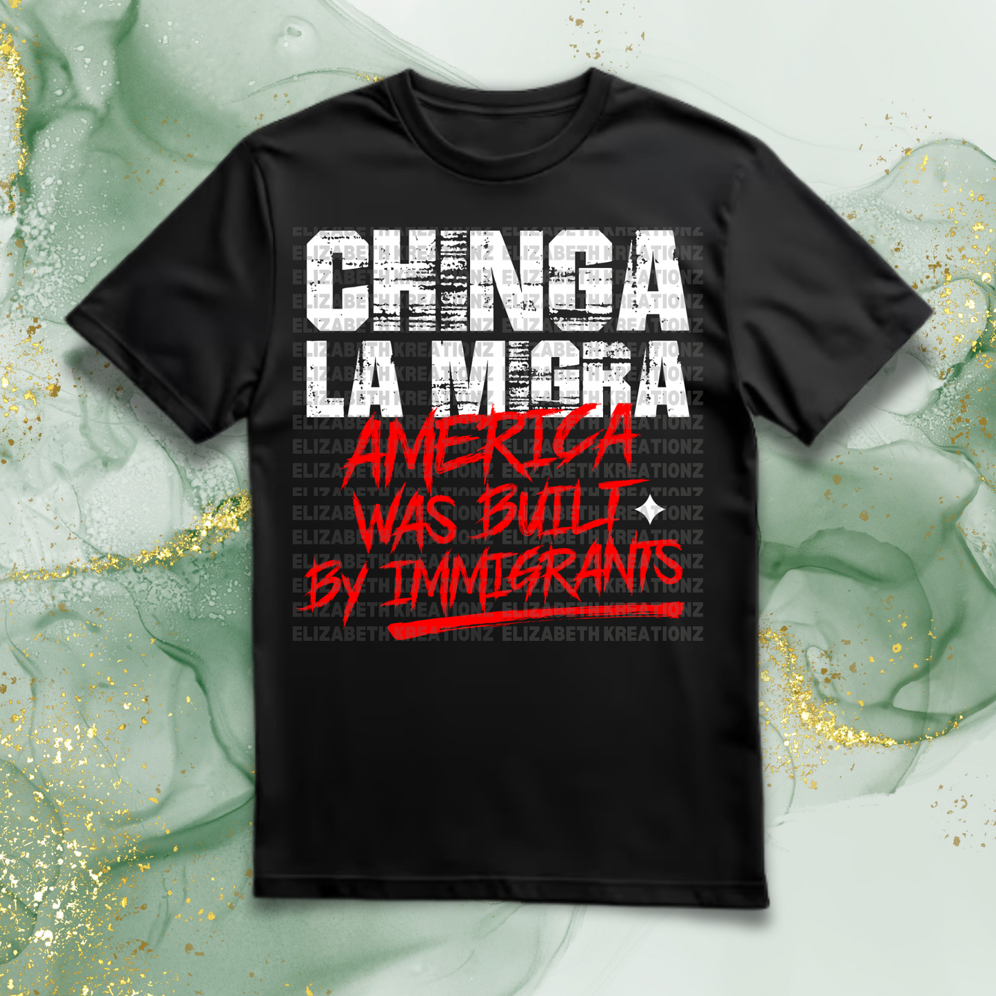 BUILT BY IMMIGRANTS SHIRT