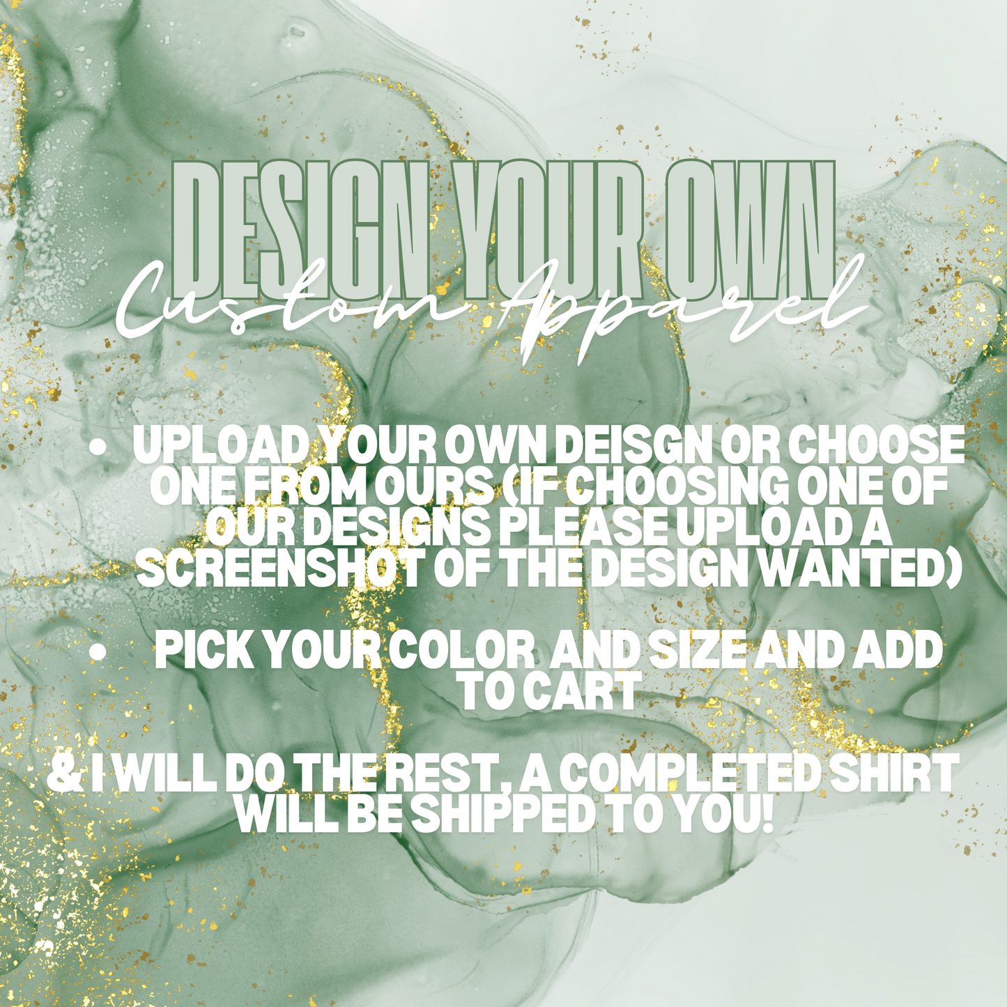 DESIGN YOUR OWN