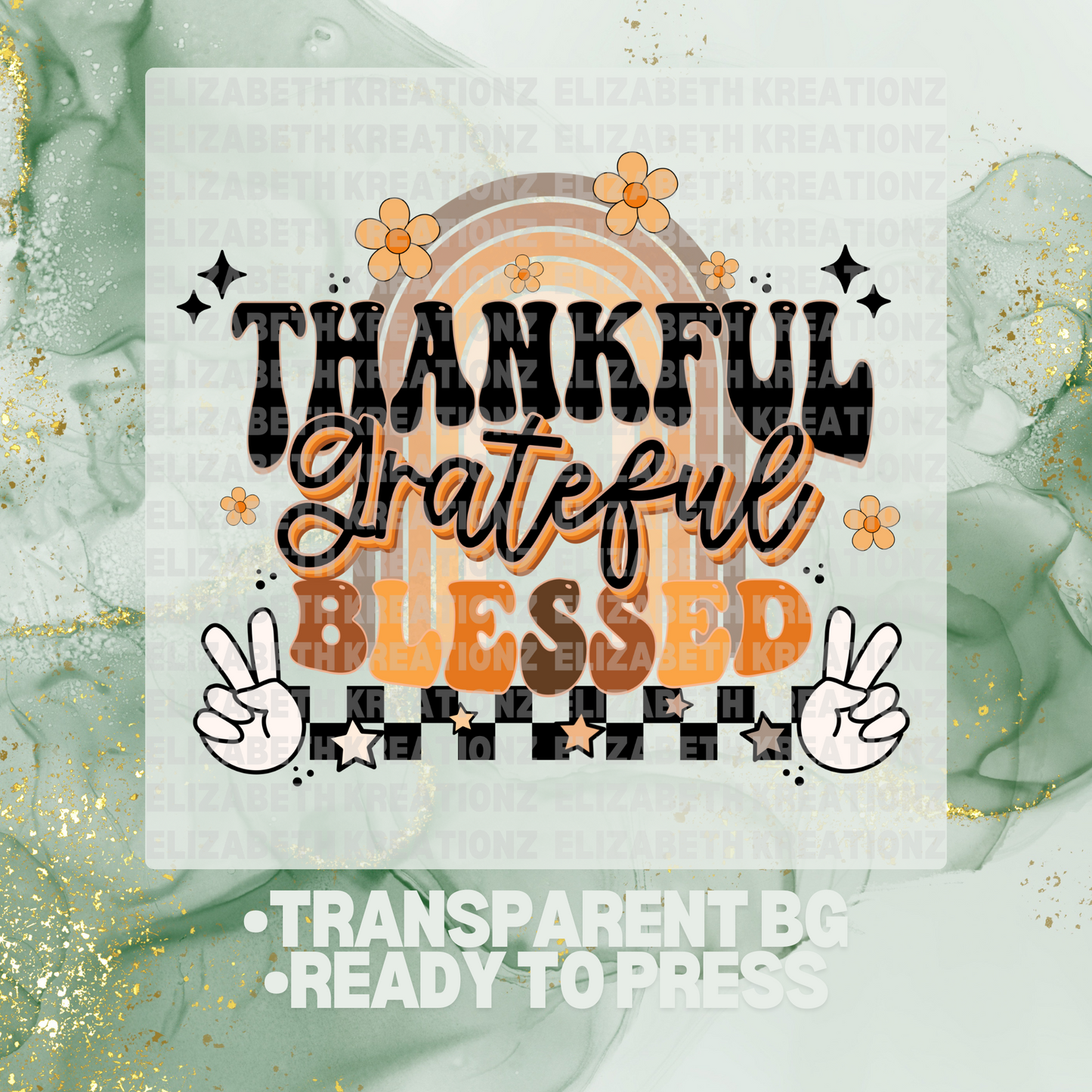 RETRO FALL DTF TRANSFER