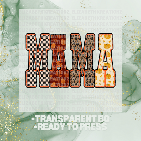MAMA FALL DTF TRANSFER