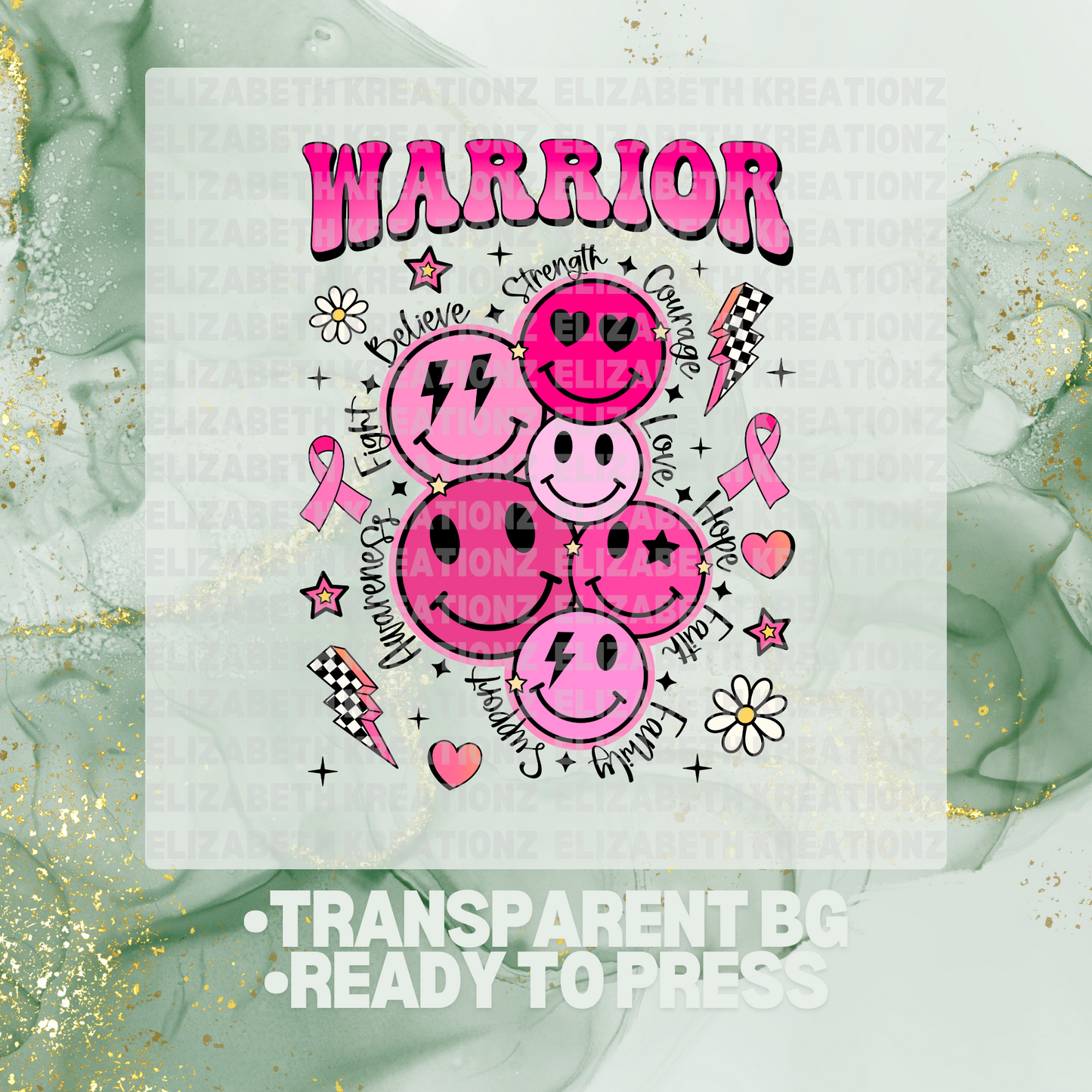WARRIOR DTF TRANSFER