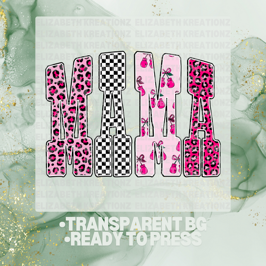 PINK MAMA DTF TRANSFER