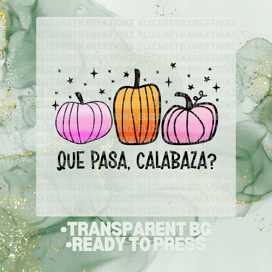 CALABAZA DTF TRANSFER