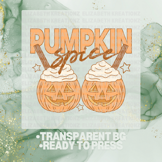 PUMPKIN SPICE DTF TRANSFER
