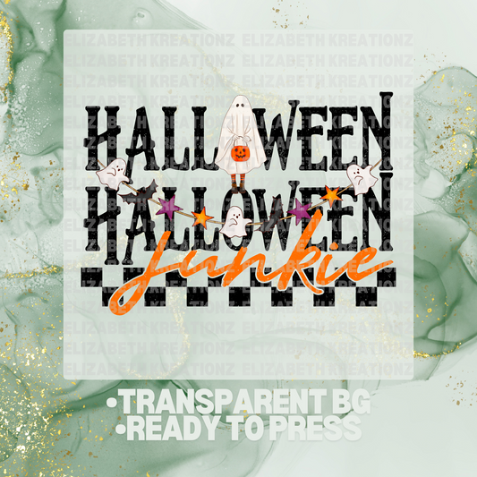 HALLOWEEN JUNKIE DTF TRANSFER
