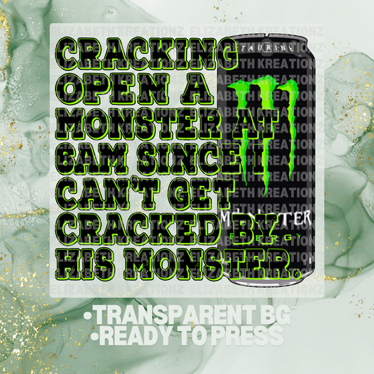 HIS MONSTER DTF TRANSFER