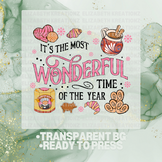 WONDERFUL TIME DTF TRANSFER