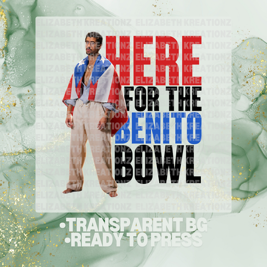 BENITO BOWL DTF TRANSFER
