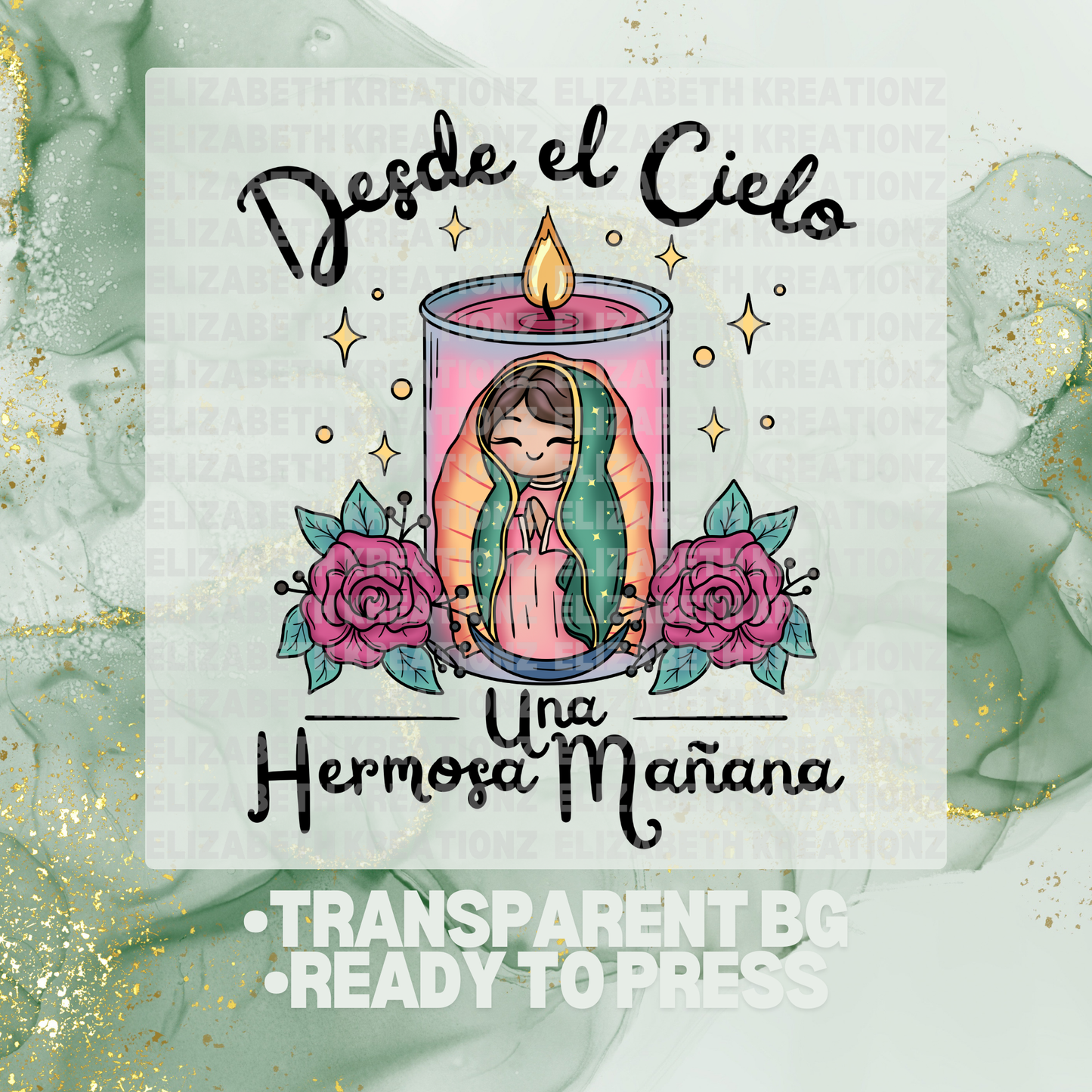 VIRGENCITA DTF TRANSFER