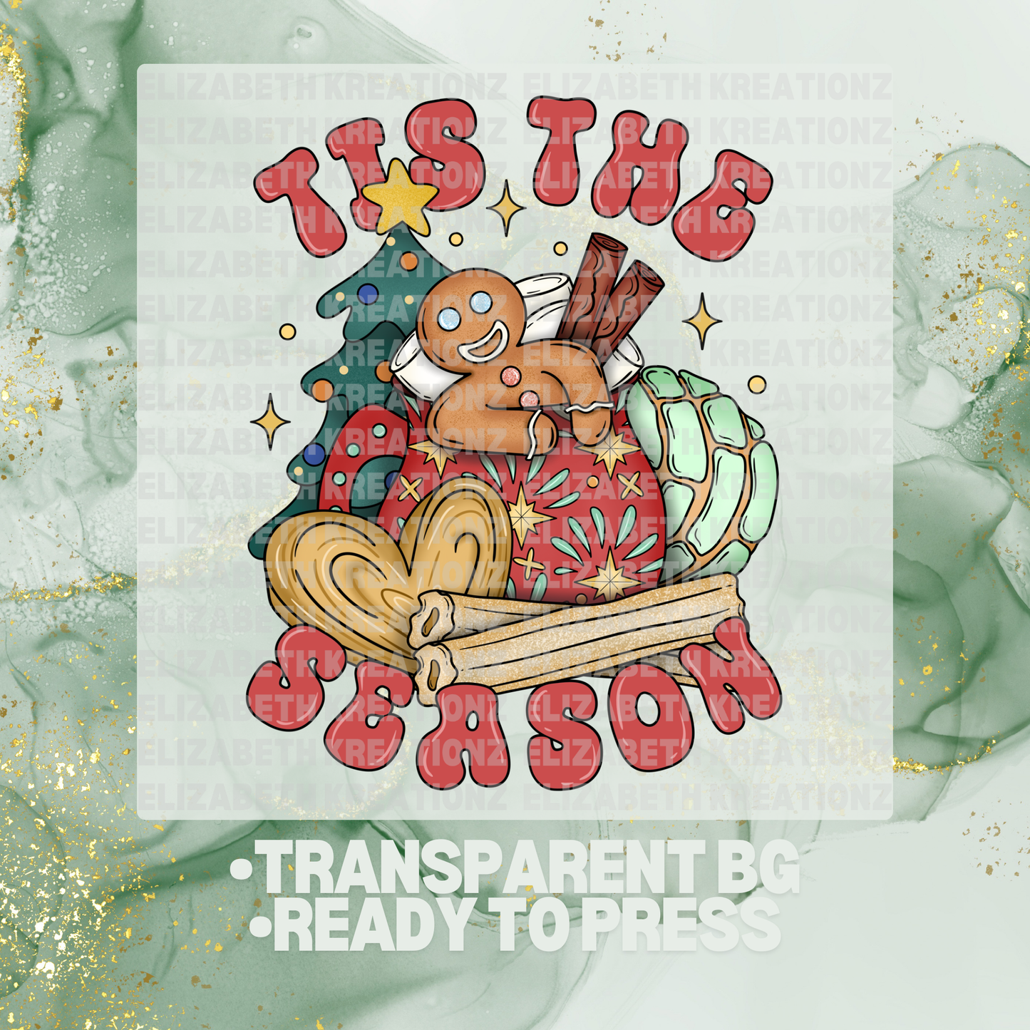 TIS THE SEASON DTF TRANSFER