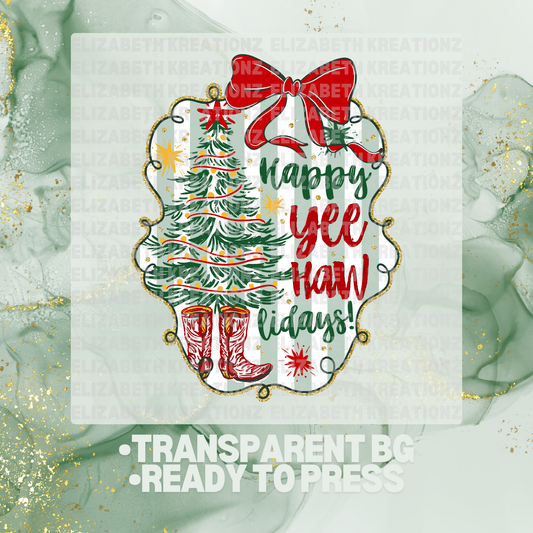 HAWLIDAYS DTF TRANSFER