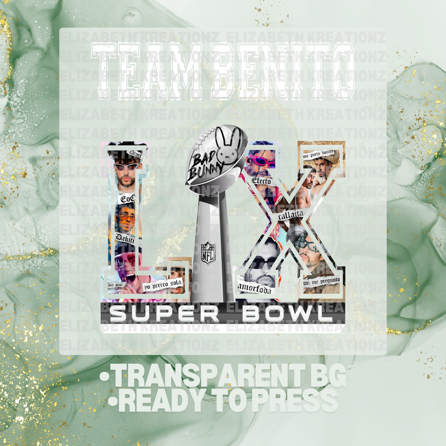 TEAM BENITO BOWL DTF TRANSFER