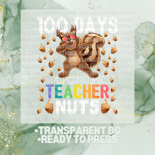 DRIVING MY TEACHER NUTS DTF TRANSFER