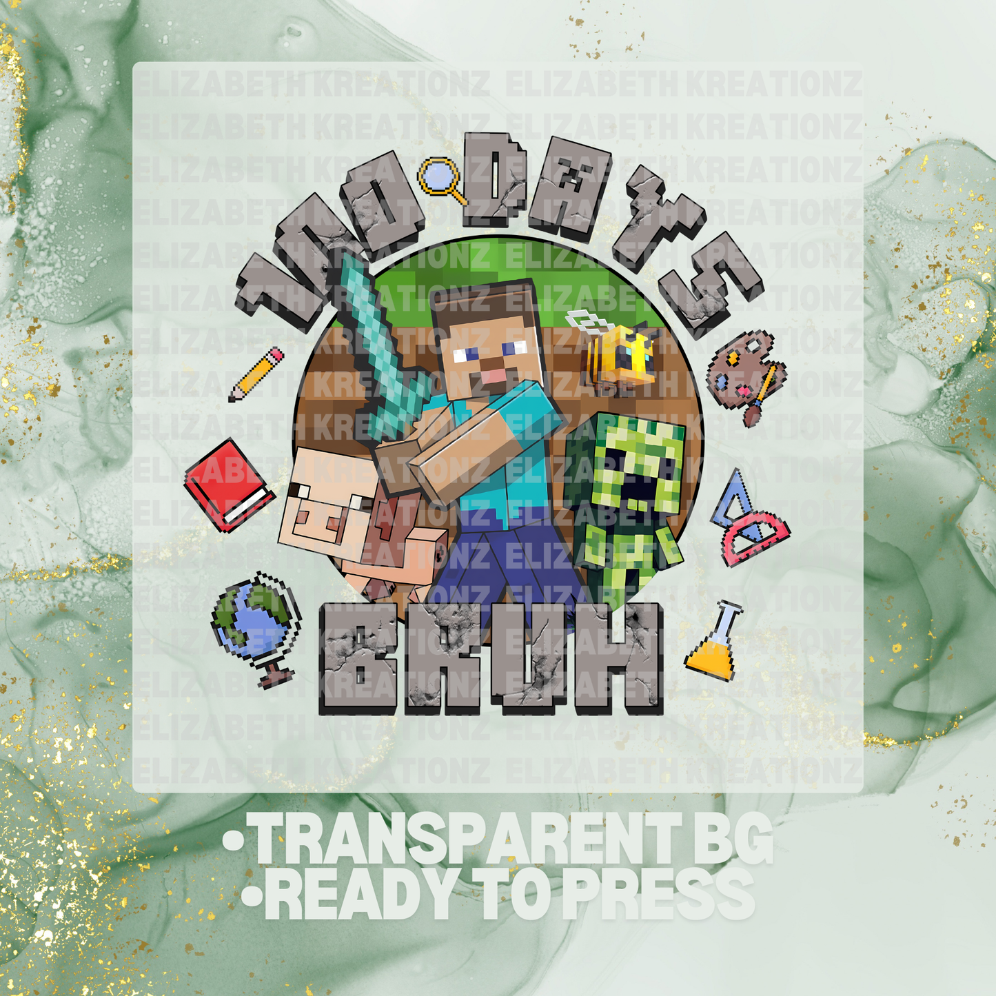 100 DAYS BRUH DTF TRANSFER