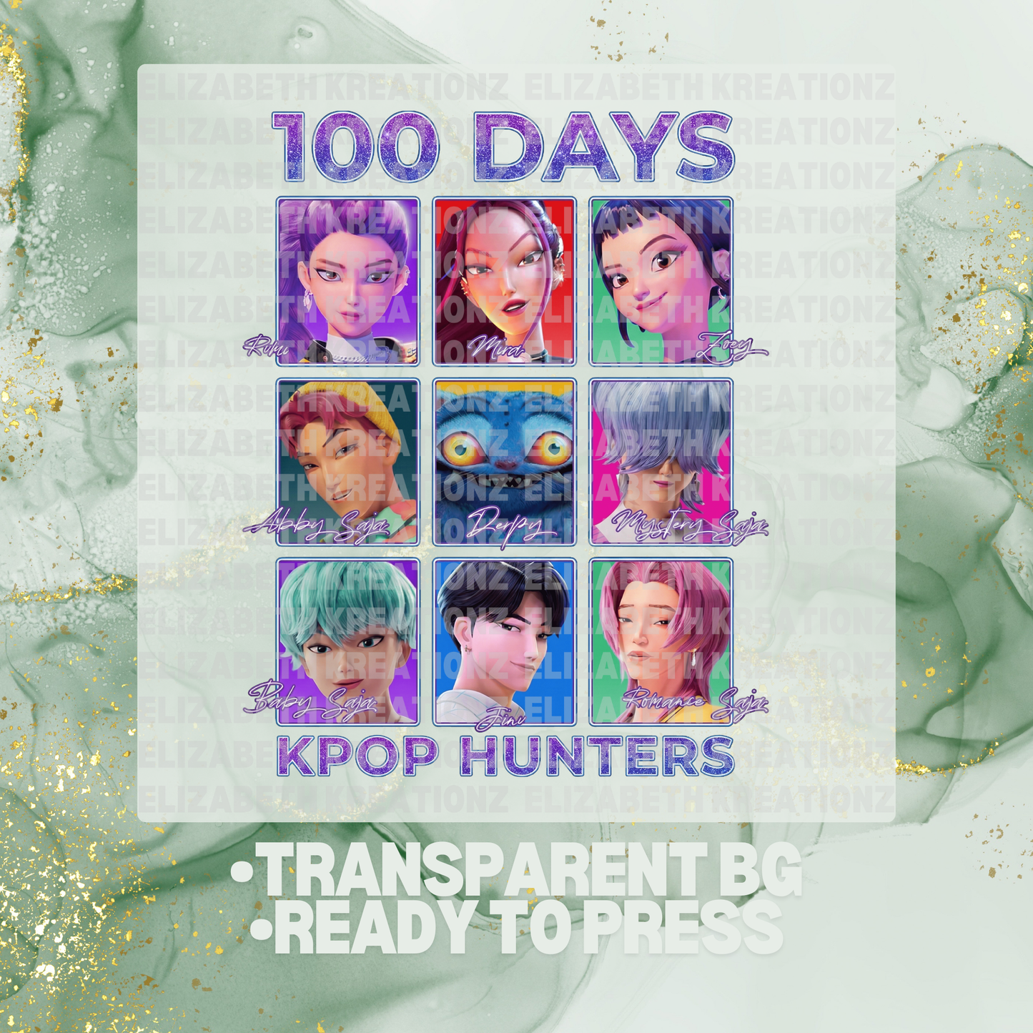 100 DAYS HUNTERS DTF TRANSFER