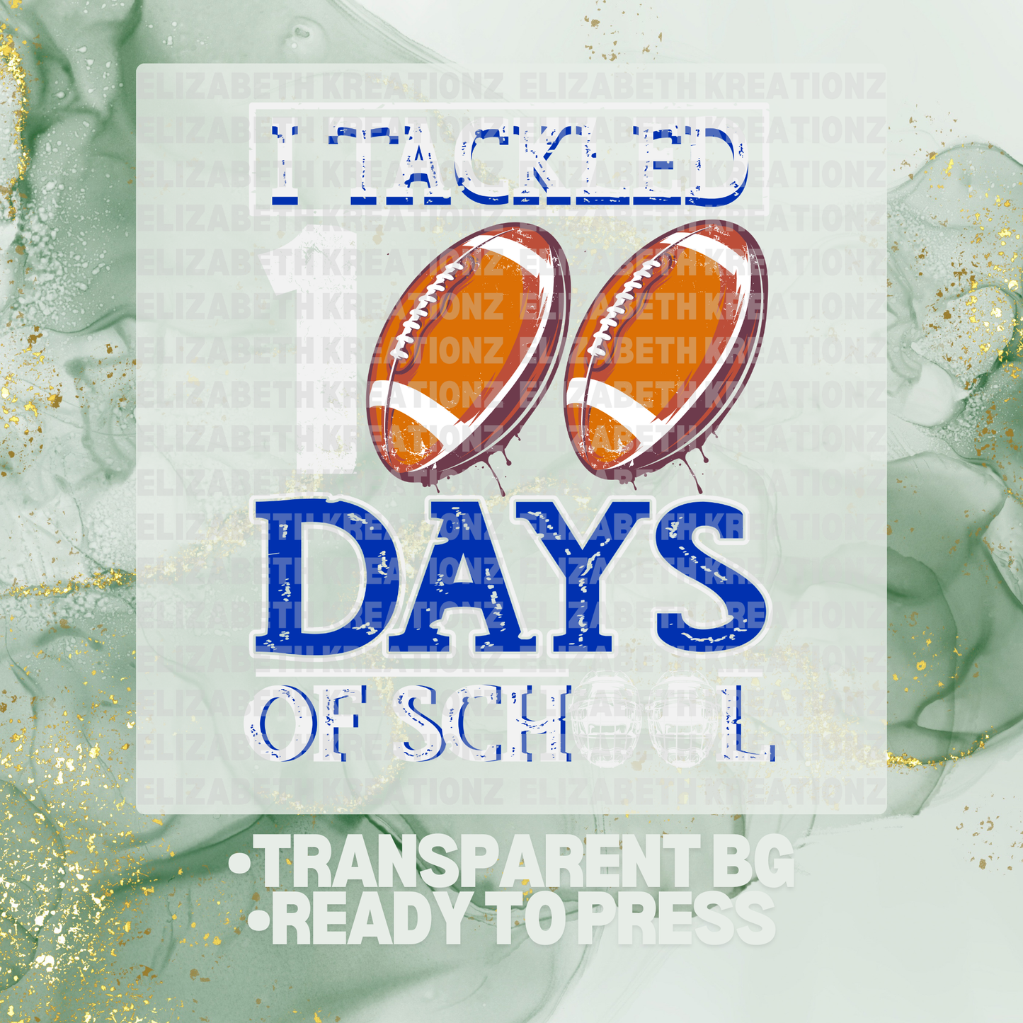 FOOTBALL 100 DAYS DTF TRANSFER