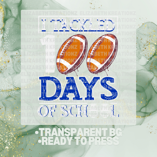 FOOTBALL 100 DAYS DTF TRANSFER