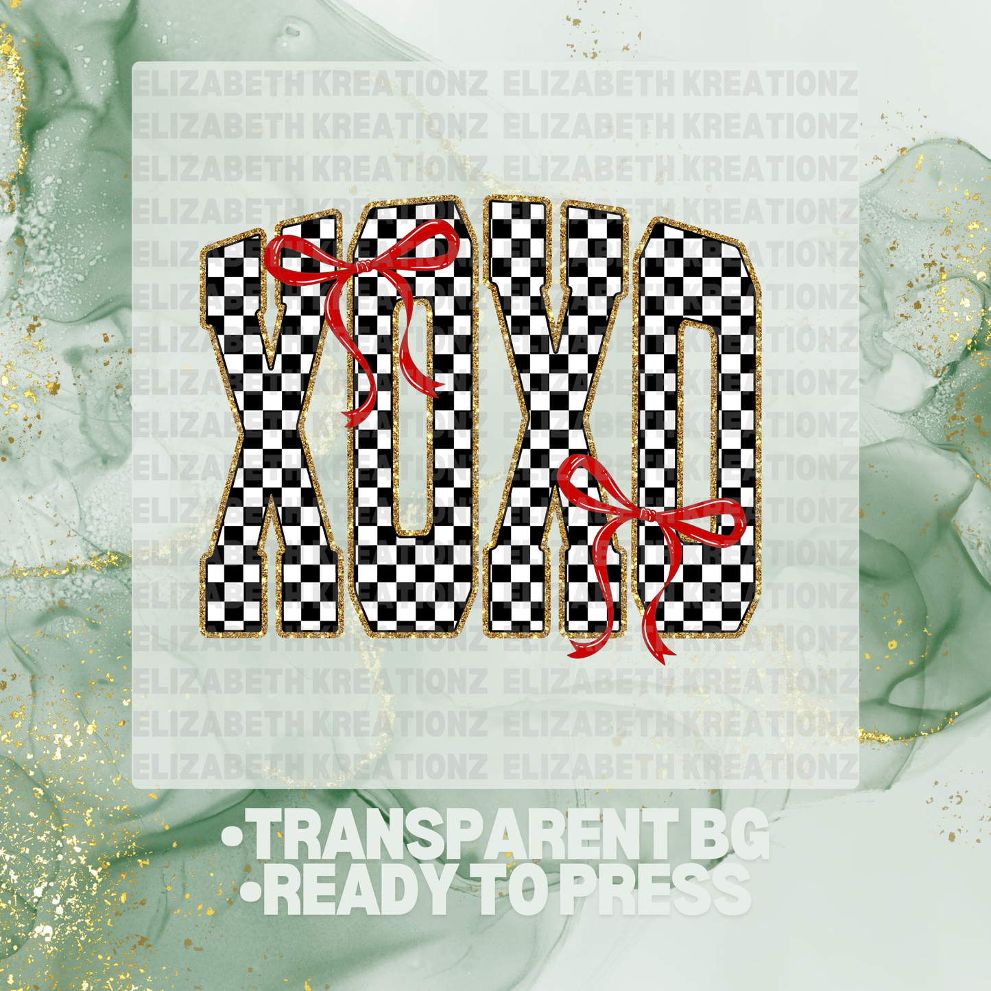 XOXO YOU DTF TRANSFER